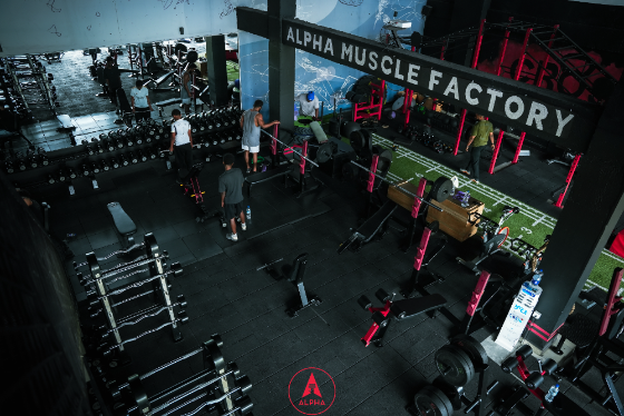 Alpha Muscle Factory floor
