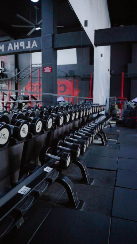 Dumbbell row