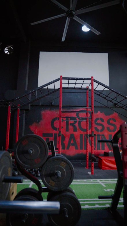 Rig with bumper plates
